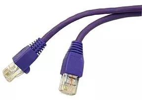 711-903 - CAT5e Crossover Cable - Purple, 3ft