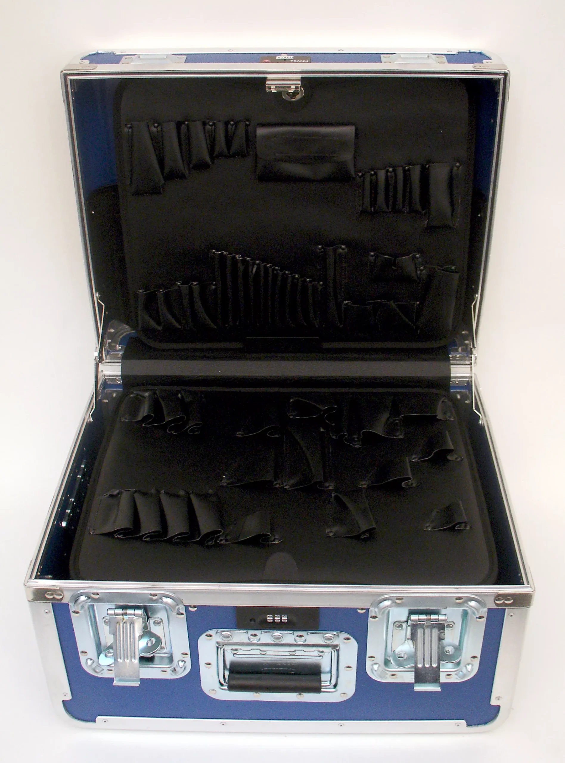 777THBLU-SGSH GUARDSMAN ATA TOOL CASE WITH WHEELS AND TELESCOPING HANDLE, BLUE