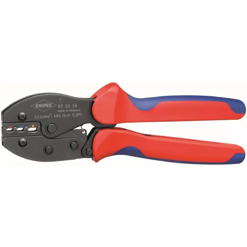 8-1/2" PreciForce Crimping Pliers for Insulated Terminals, Plug and Butt Connectors