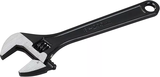 8" Adjustable Wrench Fits for Automotive Plumbing and Home Improvement