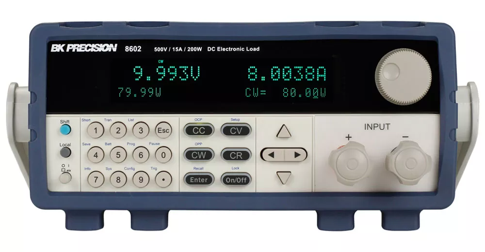 8602 - 500V/15A 200W DC Electronic Load