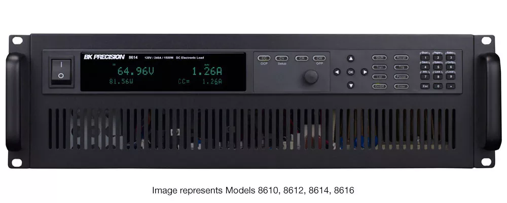 8612 - 500V/30A 750W DC Electronic Load