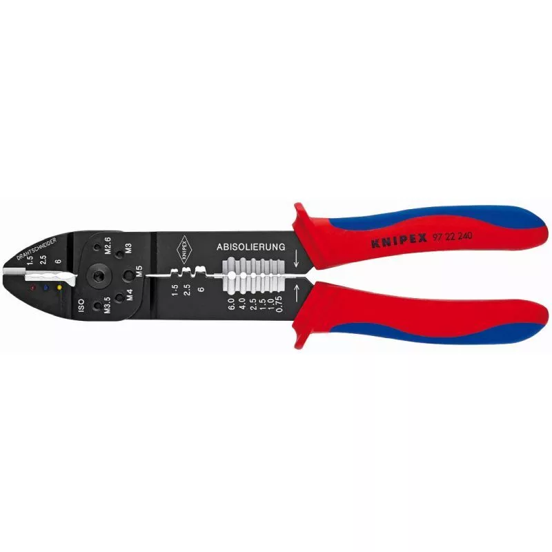9-1/2'' Crimping Pliers, Comfort Grip