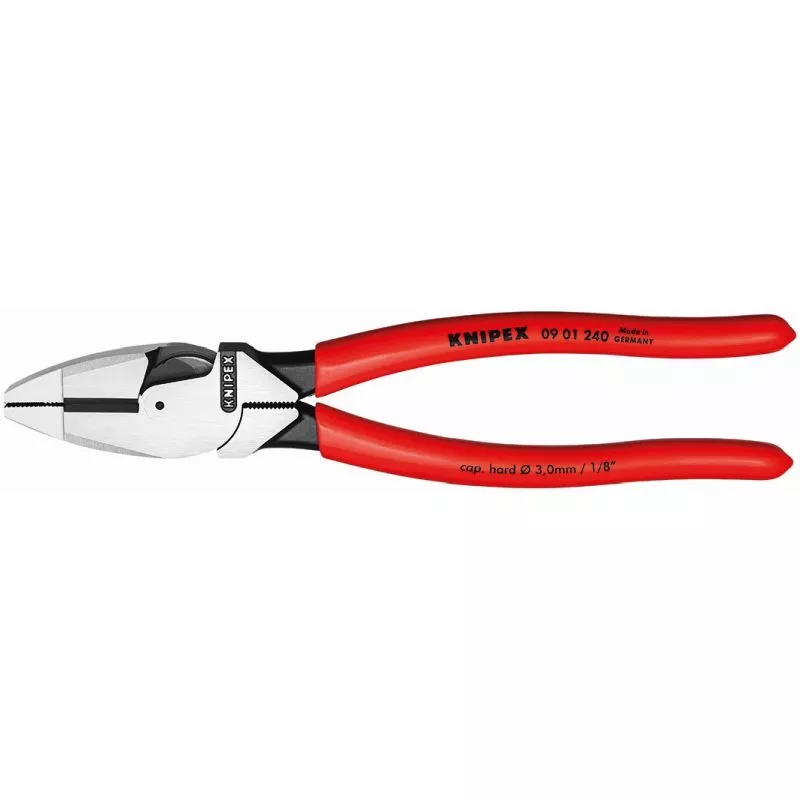 9-1/2'' High-Leverage Lineman's Pliers New England Head