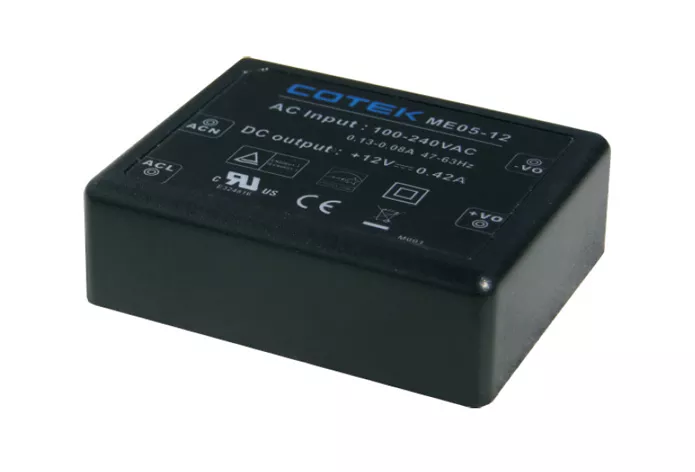 AC/DC Power Supply - 5W, 24VDC, 0.2A, Medical Grade, Module