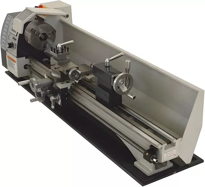 AC110V WM210V 8''X32'' Mini Precision Metric Thread Metal Lathe with 900W Brushless Motor Variable Speed Metal Lathe