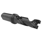 Allied Machine & Engineering GEN3SYS XT 60317H-075F 17 Series Helical Flute Replaceable Standard Length Drill Insert Holder With Internal Through Coolant Channel, Flanged Shank, 2-1/8 in D Drill
