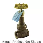 Apollo™ 30LF00901 101T-LF Rising Stem Gate Valve, 2-1/2 in Nominal, NPT End Style, 125 lb, Bronze Body, Handwheel Actuator