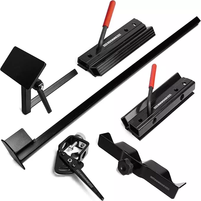 BG-GRIND4 4PCS Set Complete Grinding Jig System for Wood Chisels, Grind Sharpening System to Sharpen Lathe Turning Tools, Chisels, Skews, Bowl Spindle Gouges etc.