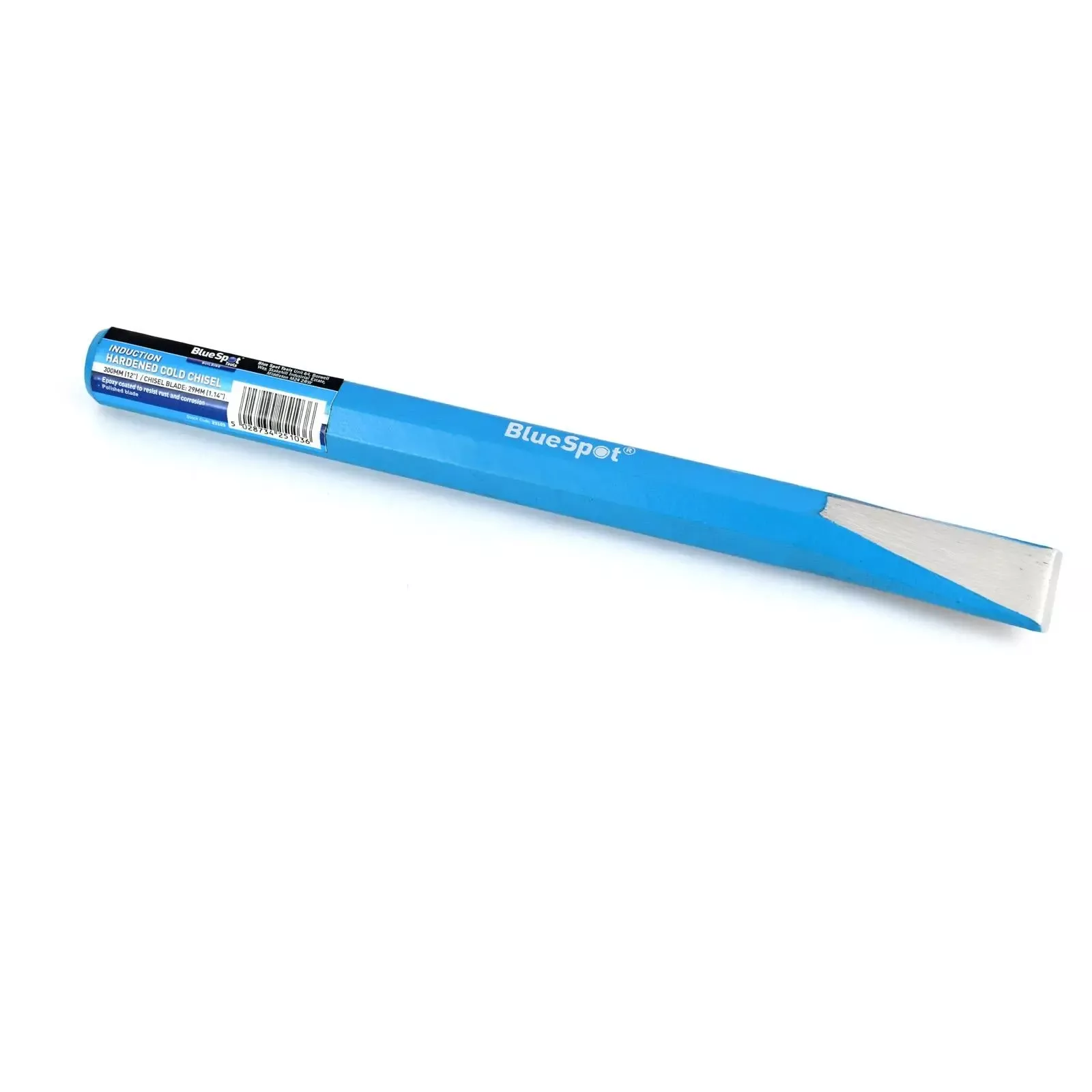 BlueSpot Cold Chisel Induction Hardened 300mm x 29mm