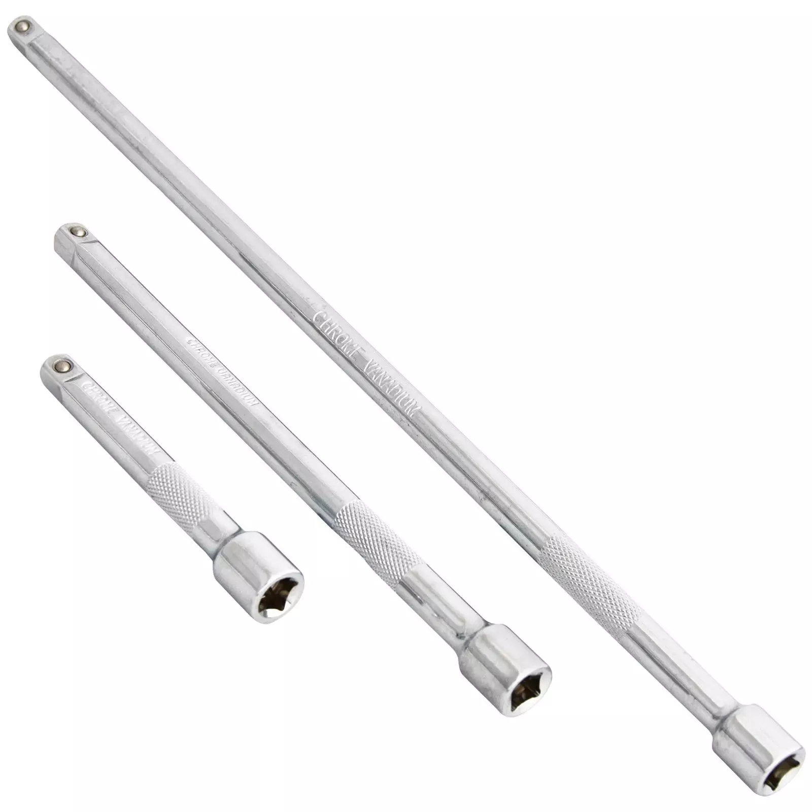 BlueSpot Extension Bar Set 1/4" Drive 3 Piece