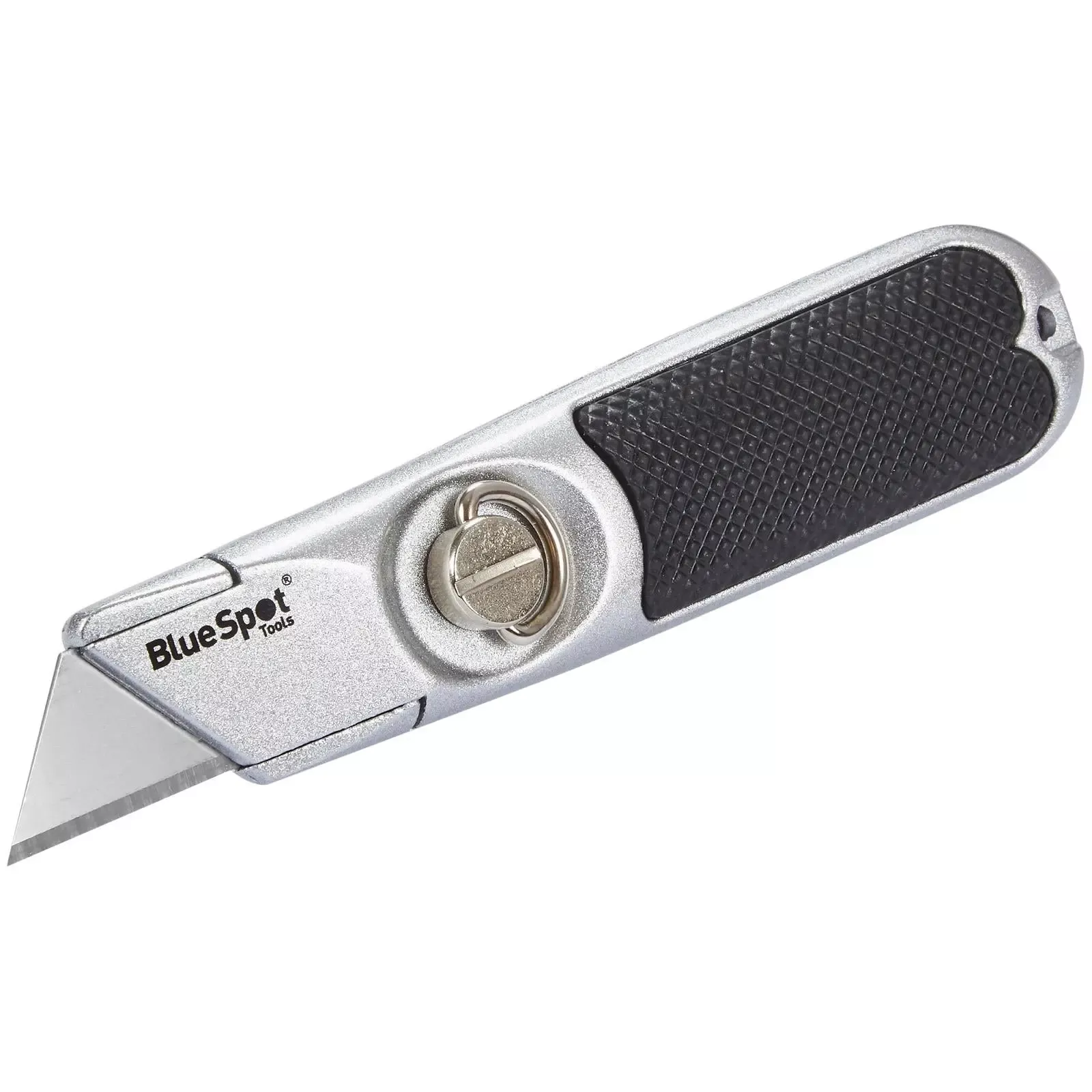 BlueSpot Fixed Blade Utility Knife Zinc Soft Grip