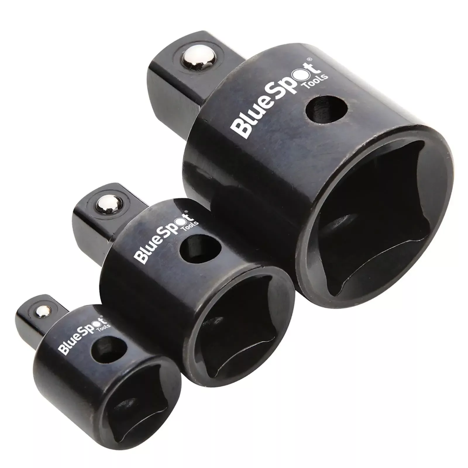 BlueSpot Impact Adaptor Set 1/4" - 3/8" - 1/2" - 3/4" 3 Piece