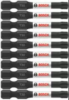 Bosch 10 pc Impact Tough 2" Torx #30 Power Bits (Bulk) ITT302B