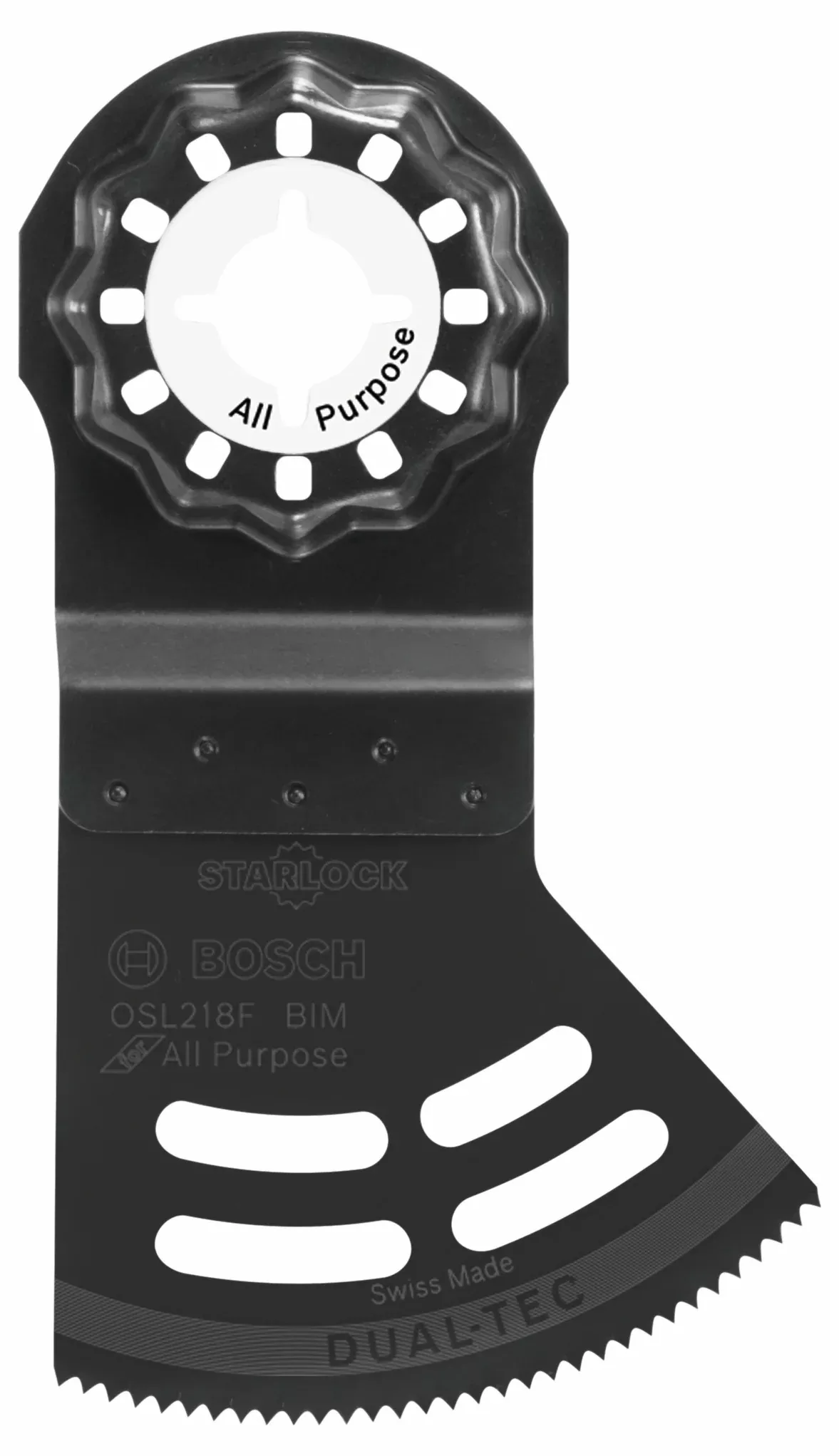 Bosch 2-1/8" Starlock Oscillating MT 2-in-1 Dual-Tec Plunge Blade OSL218F