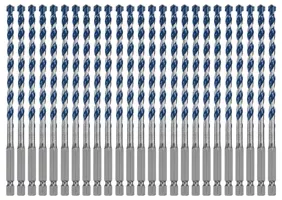 Bosch 25 pc 1/4 x 6" BGT Carbide Hammer Drill Bits HCBG06B25T