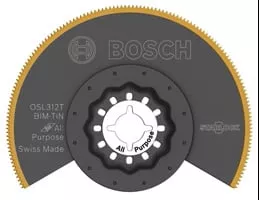 Bosch 3-1/2" Starlock Oscillating Titanium Segmented Saw Blade OSL312T