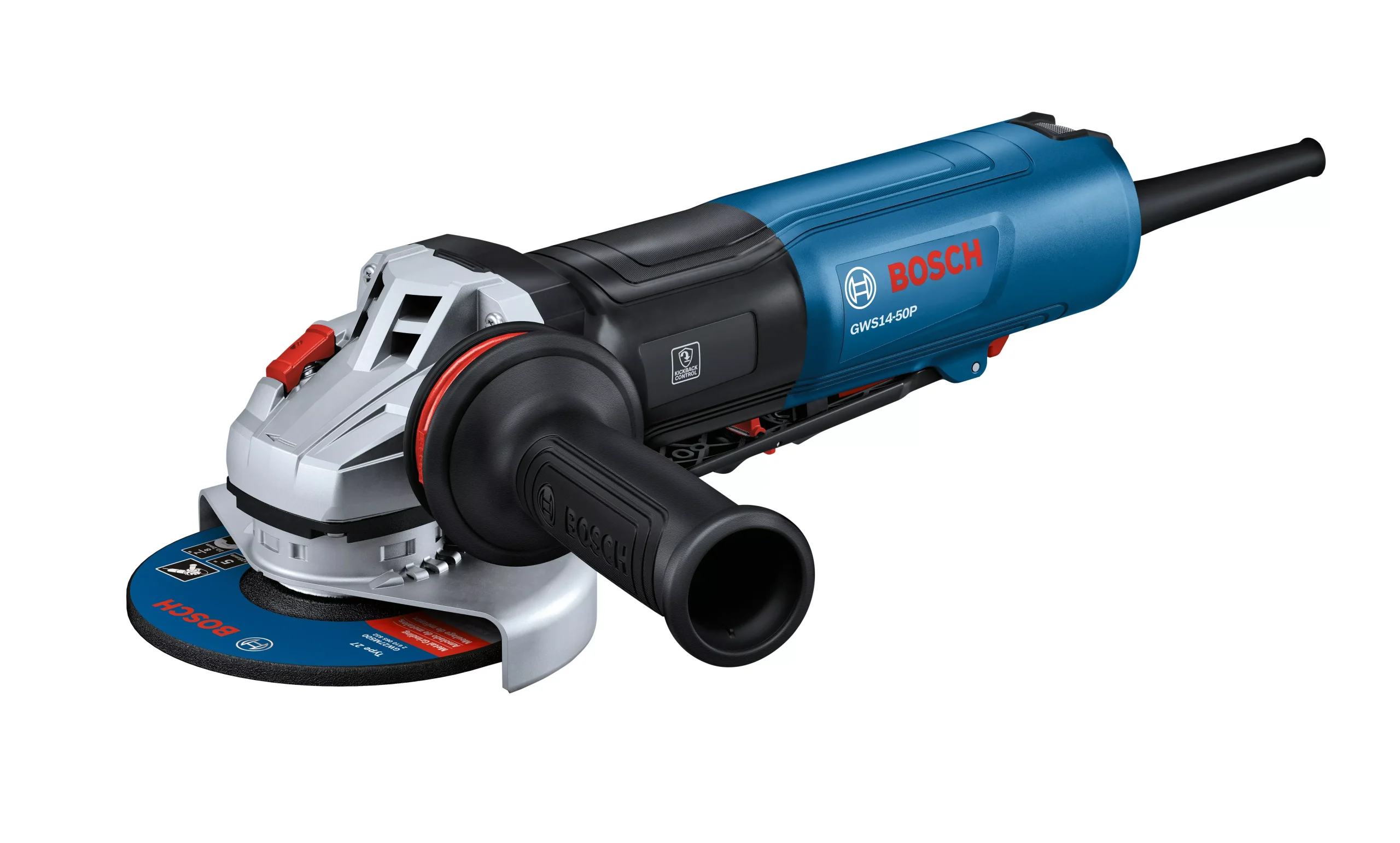 Bosch 5 In. Angle Grinder w/ Lock-On Paddle Switch GWS14-50P