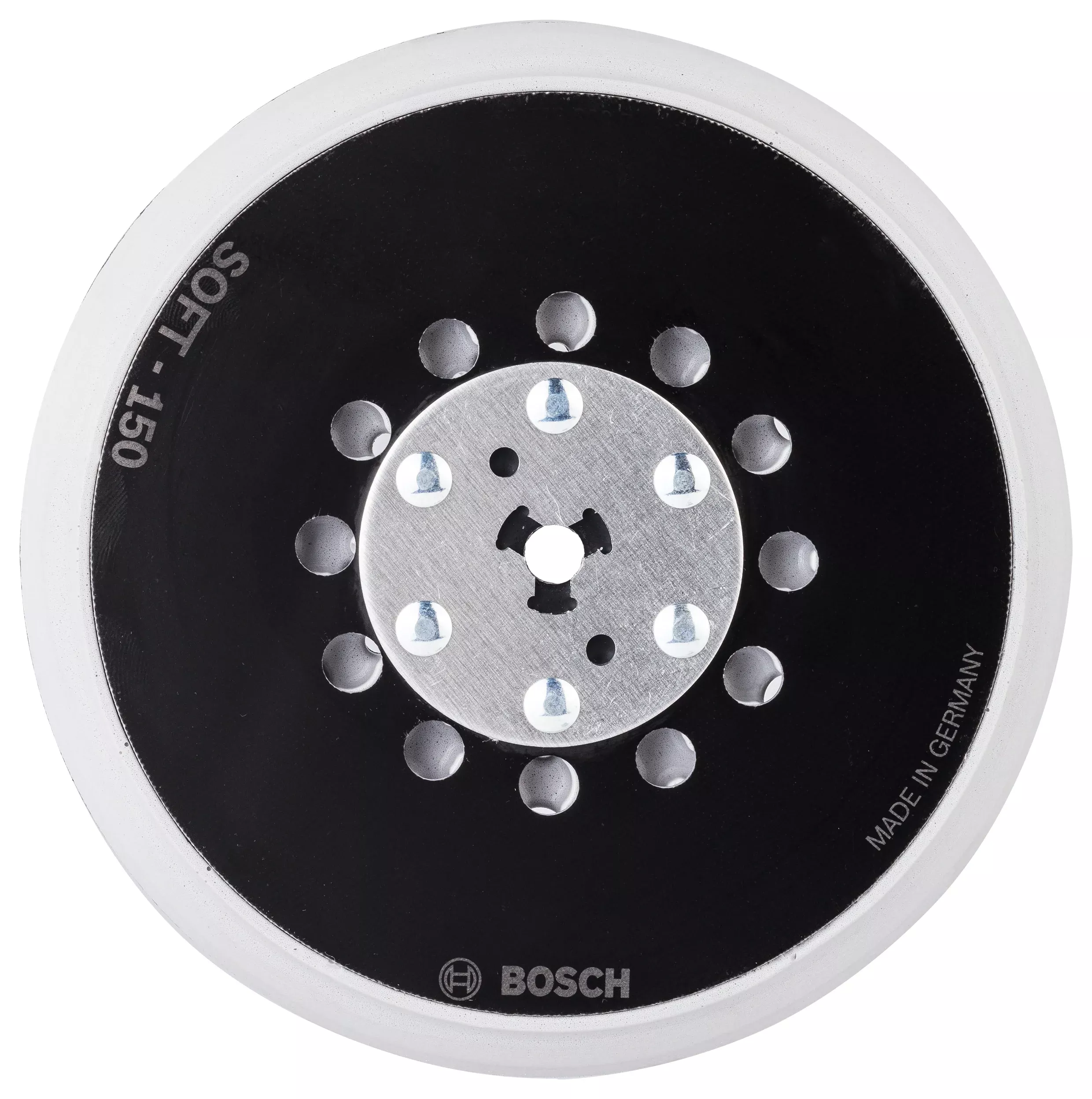 Bosch 6" Soft Hook-and-Loop Multi-Hole Sanding Pad RSM6044