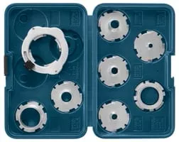 Bosch 8 pc Template Guide Set RA1128