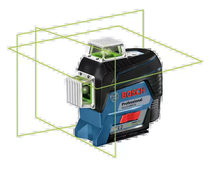 Bosch GLL3-330CG 12V Max 360° Connected Green-Beam Laser