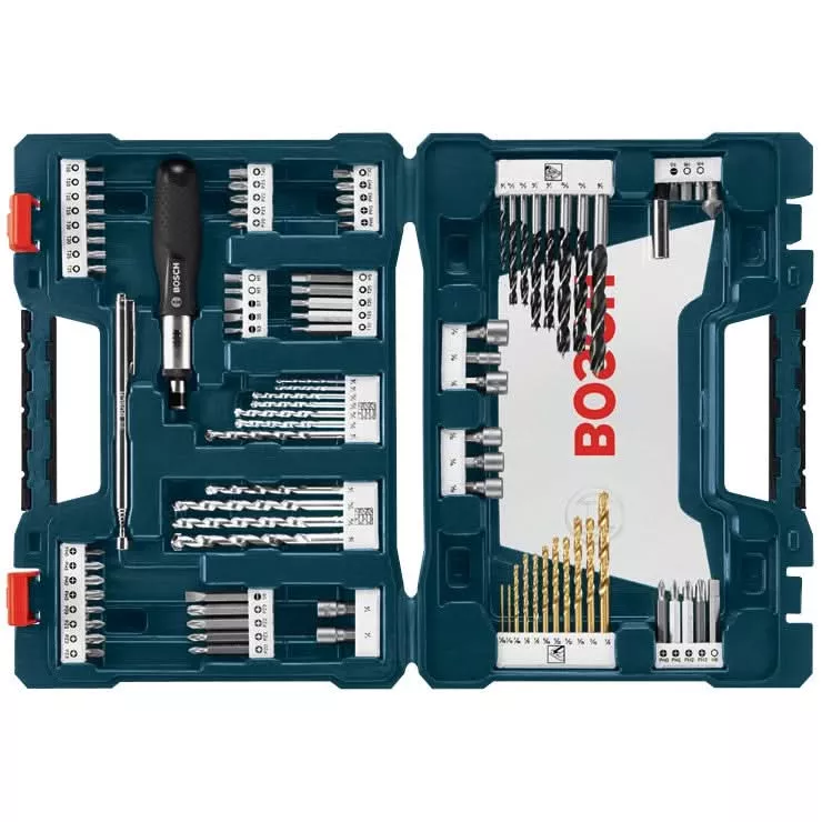 Bosch MS4091 91-Piece Drilling & Driving Mixed Bit Set