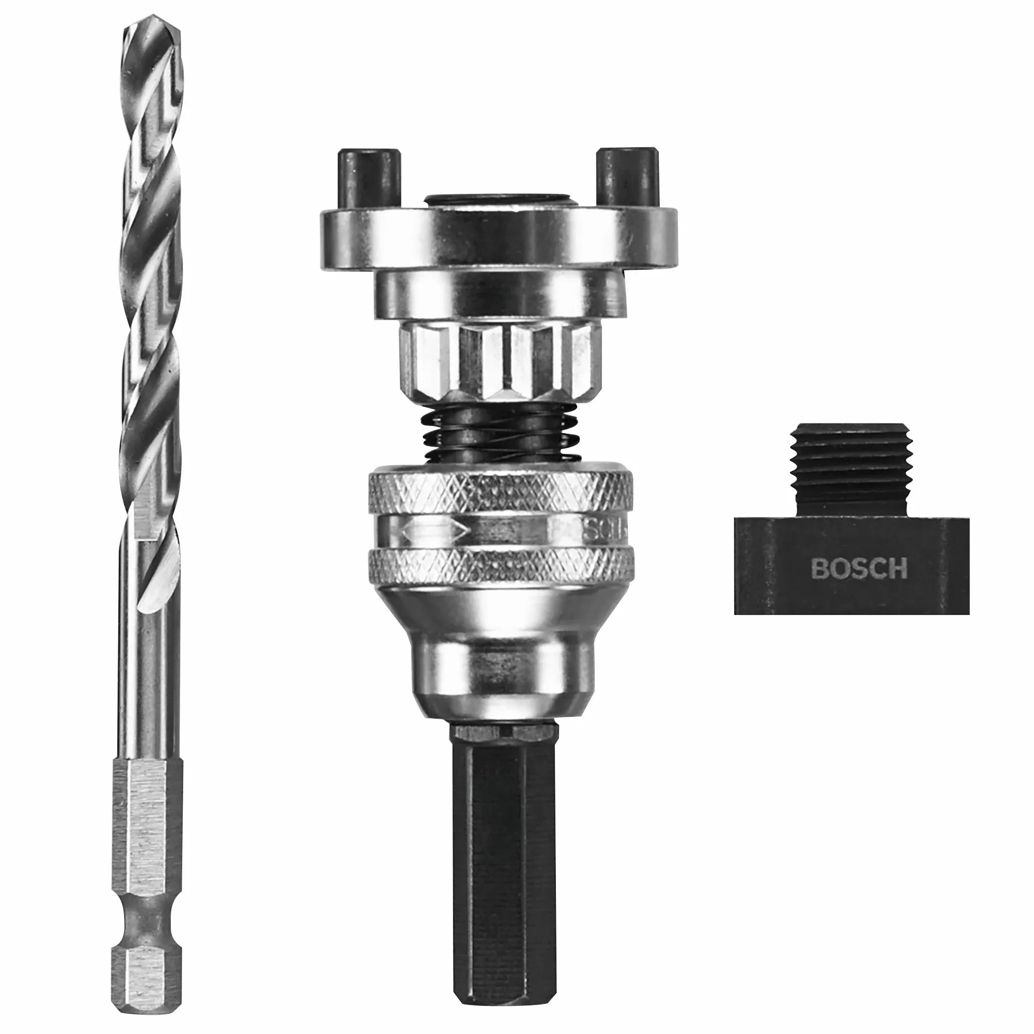 Bosch SpinLOCK Universal Arbor w/ High-Speed Steel Pilot Bit HSA-HS
