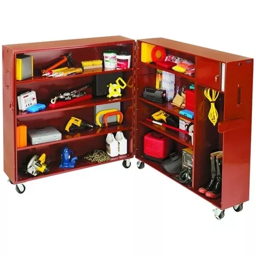 Crescent Jobox Rolling Clam Shell Cabinet 64" x 30" x 63" Storage 692990