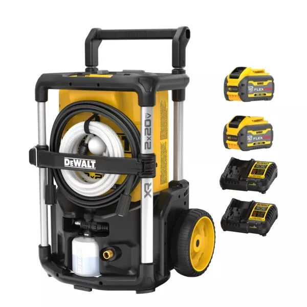 DEWALT 2X20V MAX* 1600 MAX PSI** Brushless Pressure Washer? Kit with FLEXVOLT