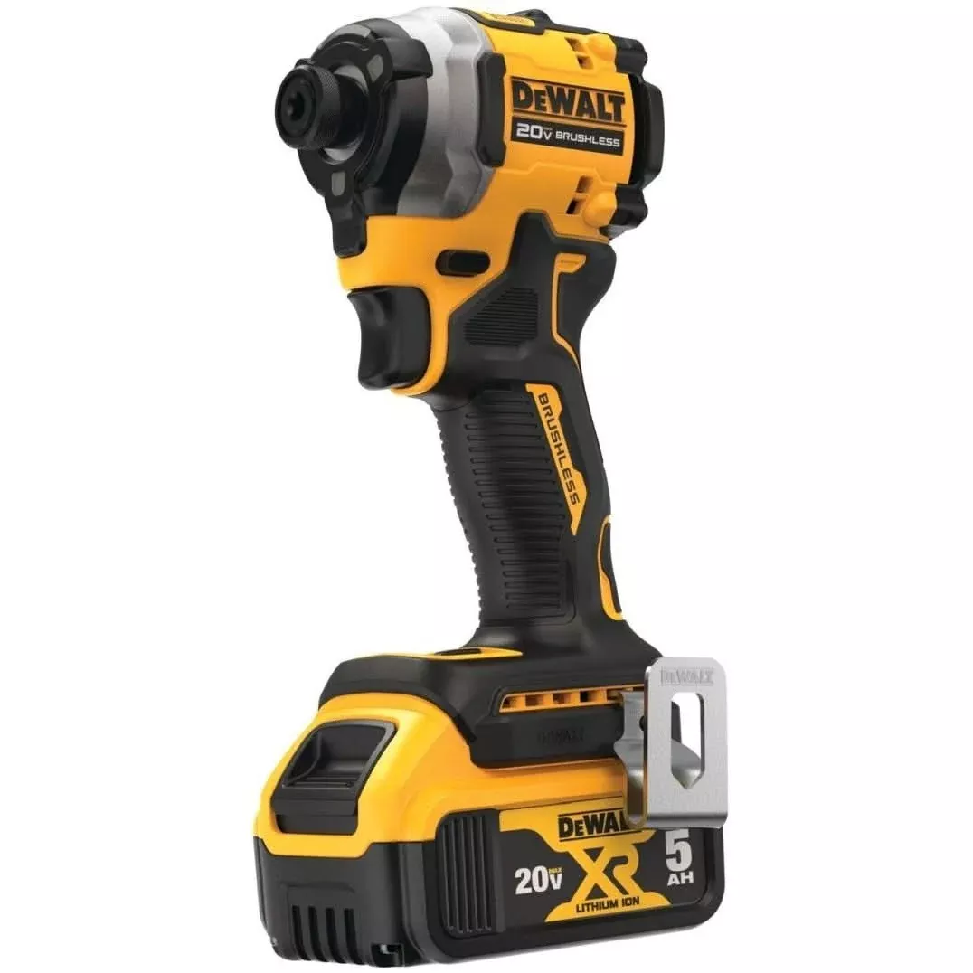 DeWALT DCF850P1 ATOMIC 20V MAX* 1/4 -in. Brushless Cordless 3-Speed Impact Driver Kit, 1 Battery