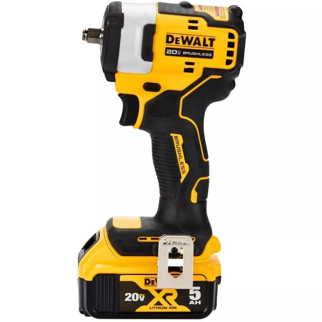 DeWALT DCF913P2 20V MAX* 3/8 -in. Cordless Impact Wrench with Hog Ring Anvil Kit