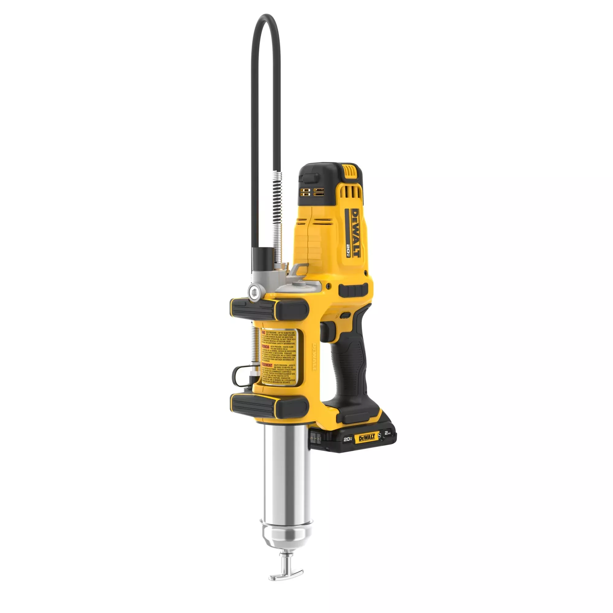 DEWALT DCGG581GD1 20V MAX* 2-Speed Grease Gun Kit