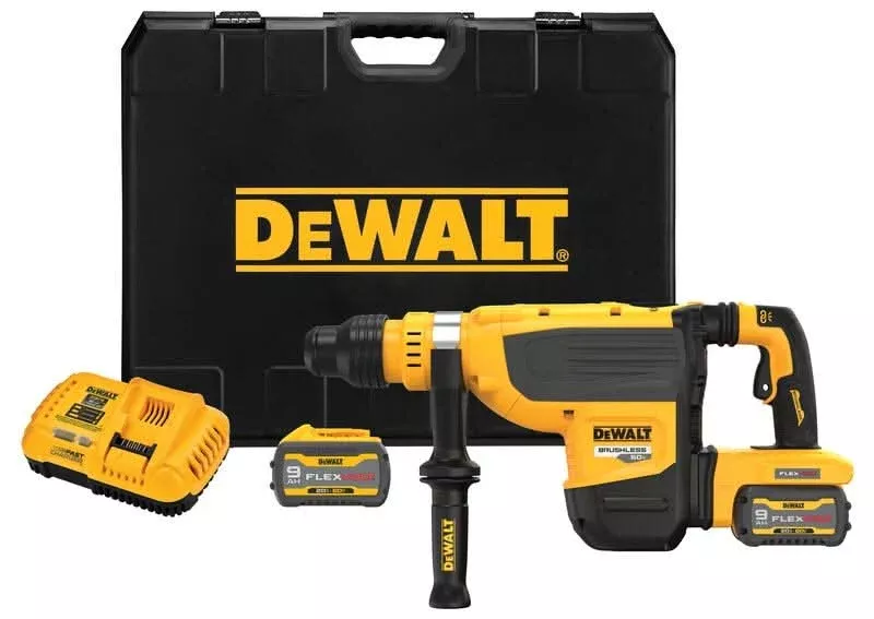 DeWalt DCH735X2 60V MAX 1 -7/8-In. Brushless Cordless SDS MAX Combination Rotary Hammer Kit