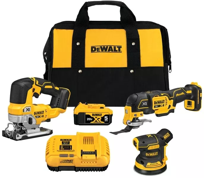 Dewalt Dck300P1 20V Max Xr 3-Kit Woodworking