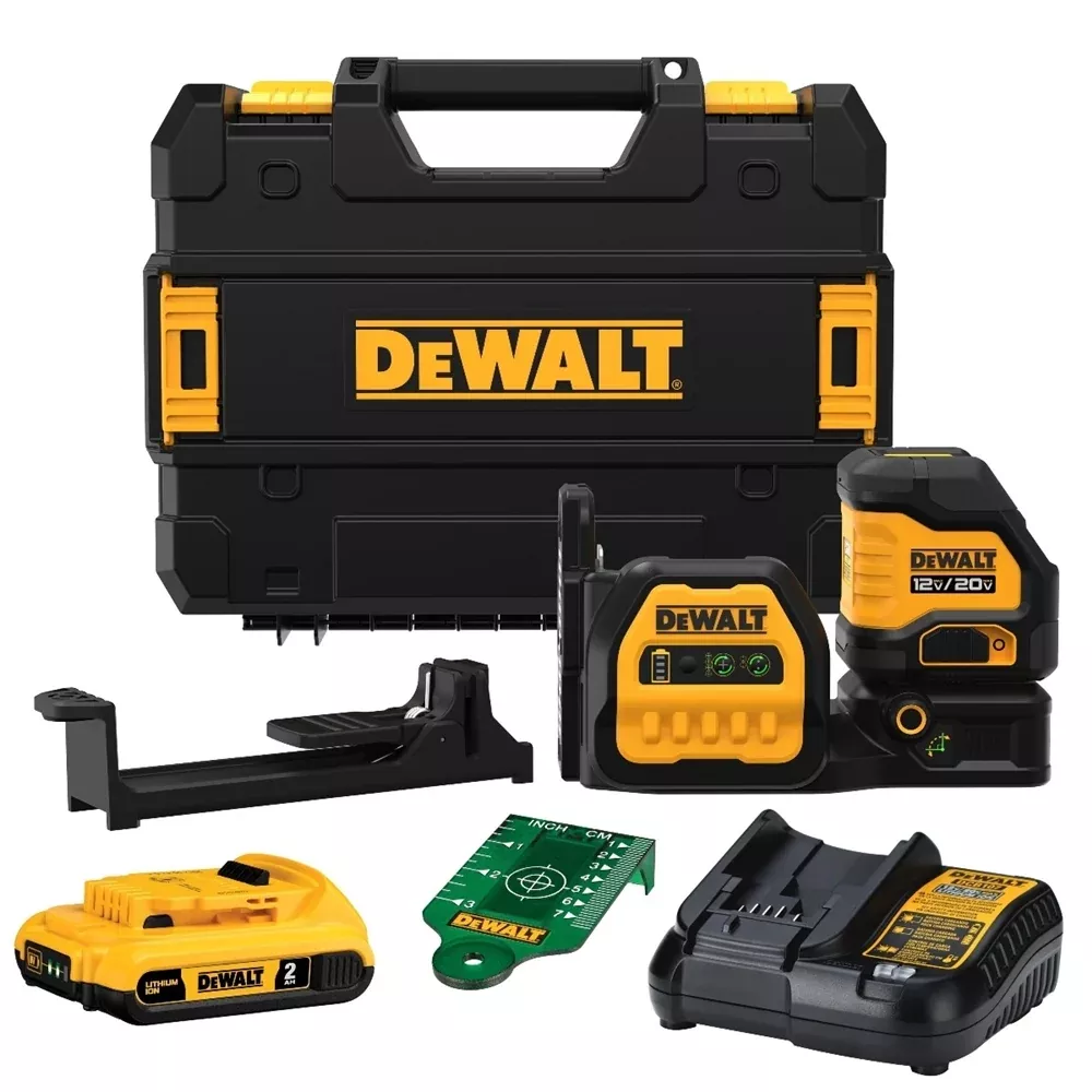 Dewalt Dcle34020G 12V/20V Cross Line Green Laser
