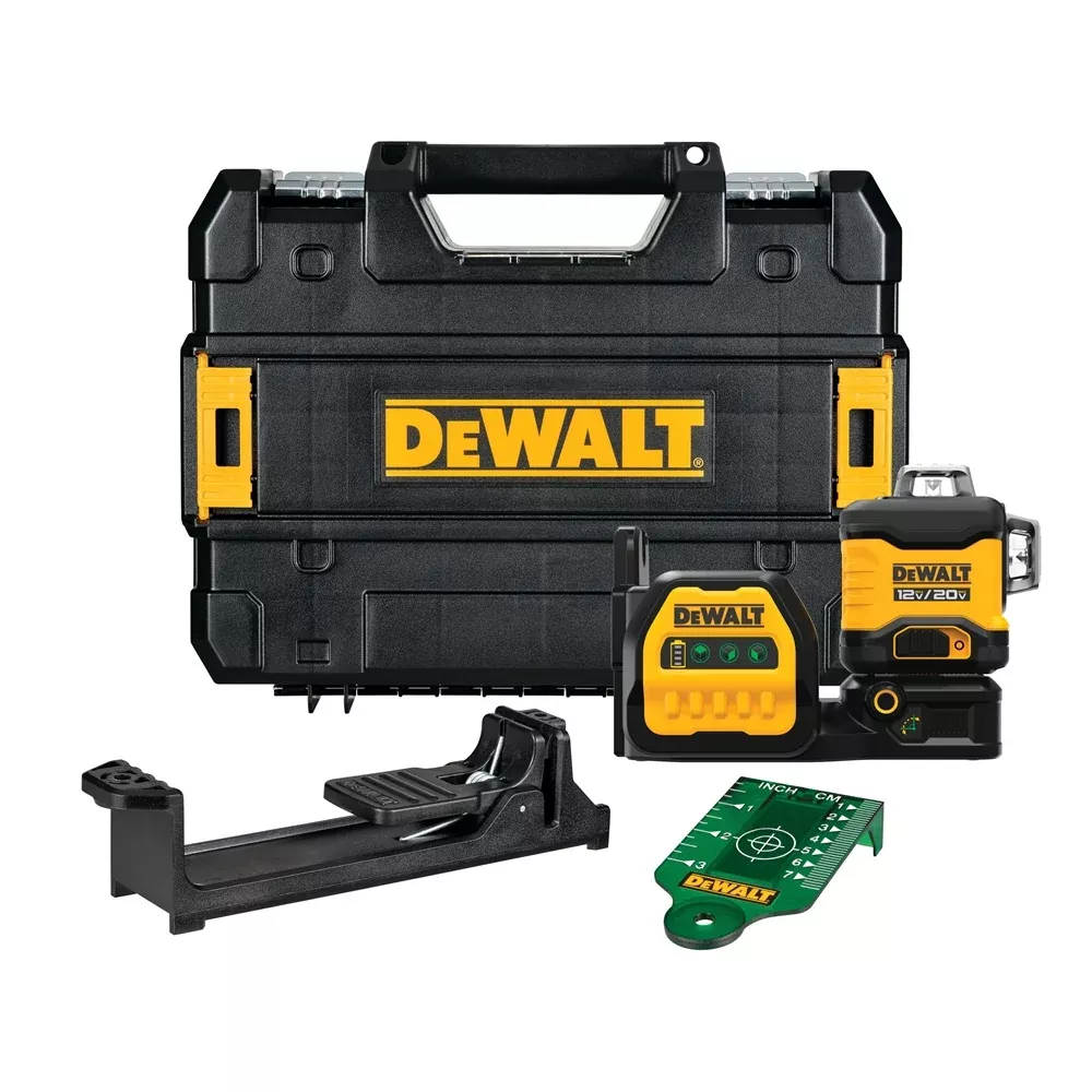 Dewalt Dcle34030Gb 20V Max 3 X 360 Green Laser