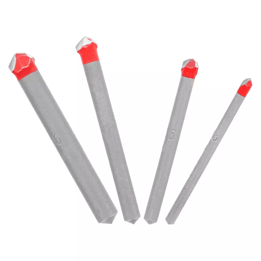 Diablo Tools 4 Pc Carbide-Tipped Drill Bit Set For Tile & Stone (4-Piece)