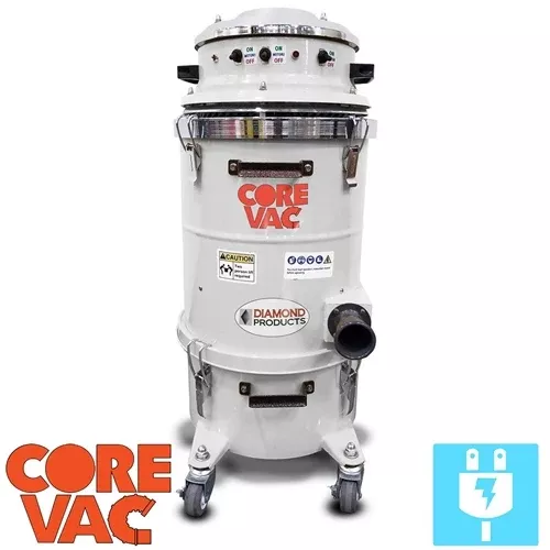 Diamond Core Vac CV258C Can Style Vacuum 258CFM 120V HEPA DP83166