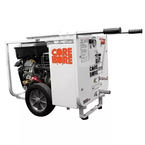 Diamond Products Core Bore 18HP Briggs CB18BVXL 10 GPM Hydraulic Pump 1/2" Hose 4250067