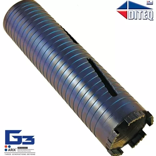 Diteq C-34AX DRY 2-1/2" Concrete Diamond Core Bit (arbor 5/8"-11) D31525