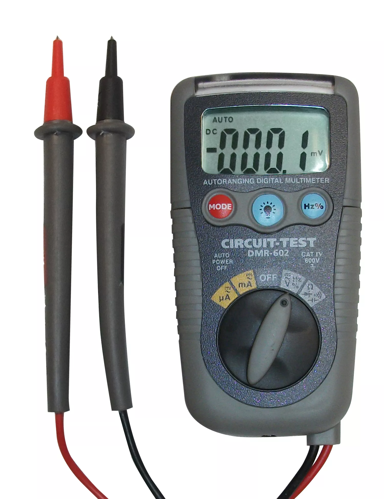 DMR-602 - DMM - Autoranging, Pocket Size, CAT IV