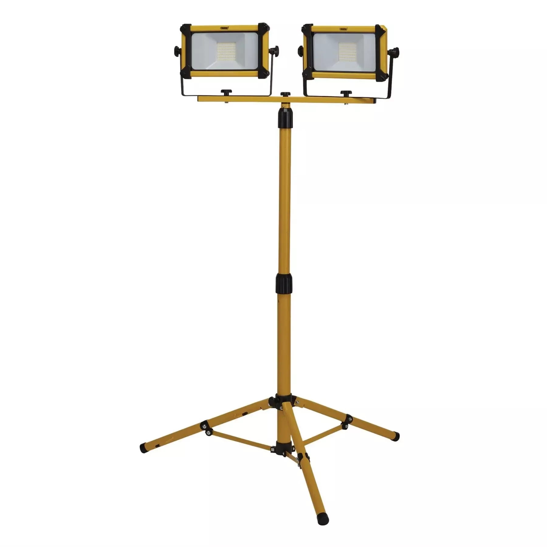 Draper 230V SMD LED Tripod Site Light 2 x 50W 11000 Lumens 03215