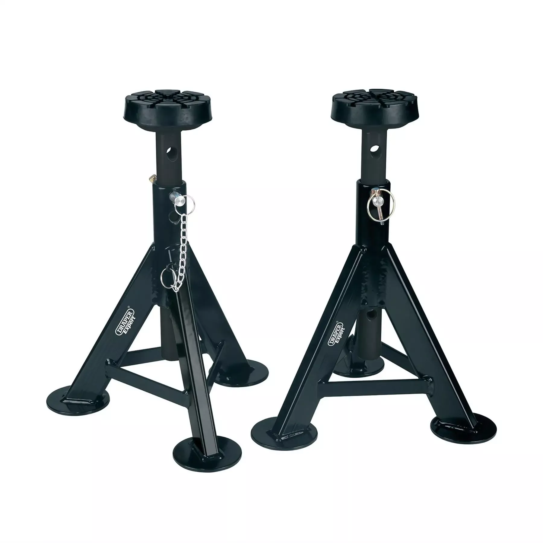 Draper Expert Axle Stands 3 Tonne Black (Pair) 04336