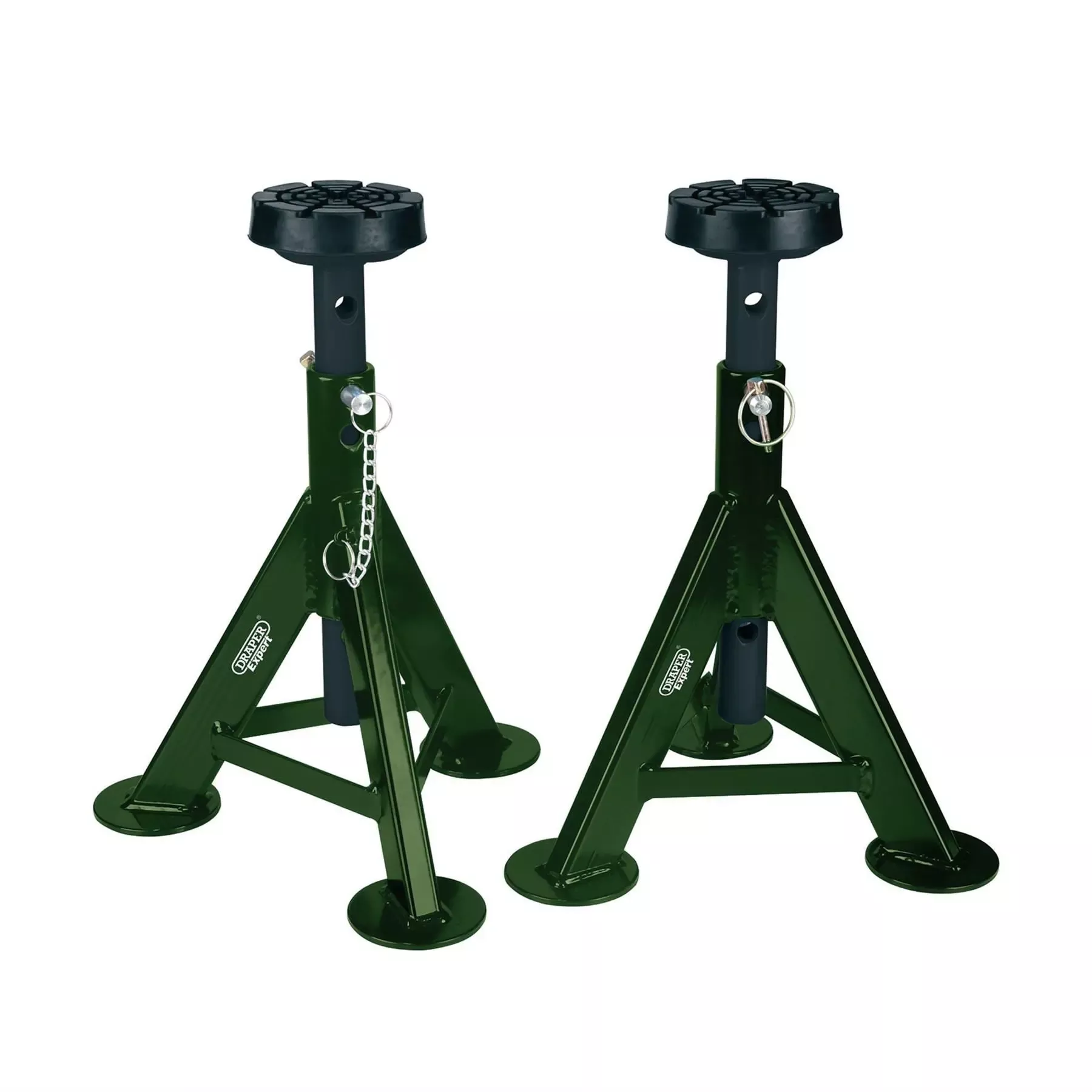 Draper Expert Axle Stands 3 Tonne Green (Pair) 04339