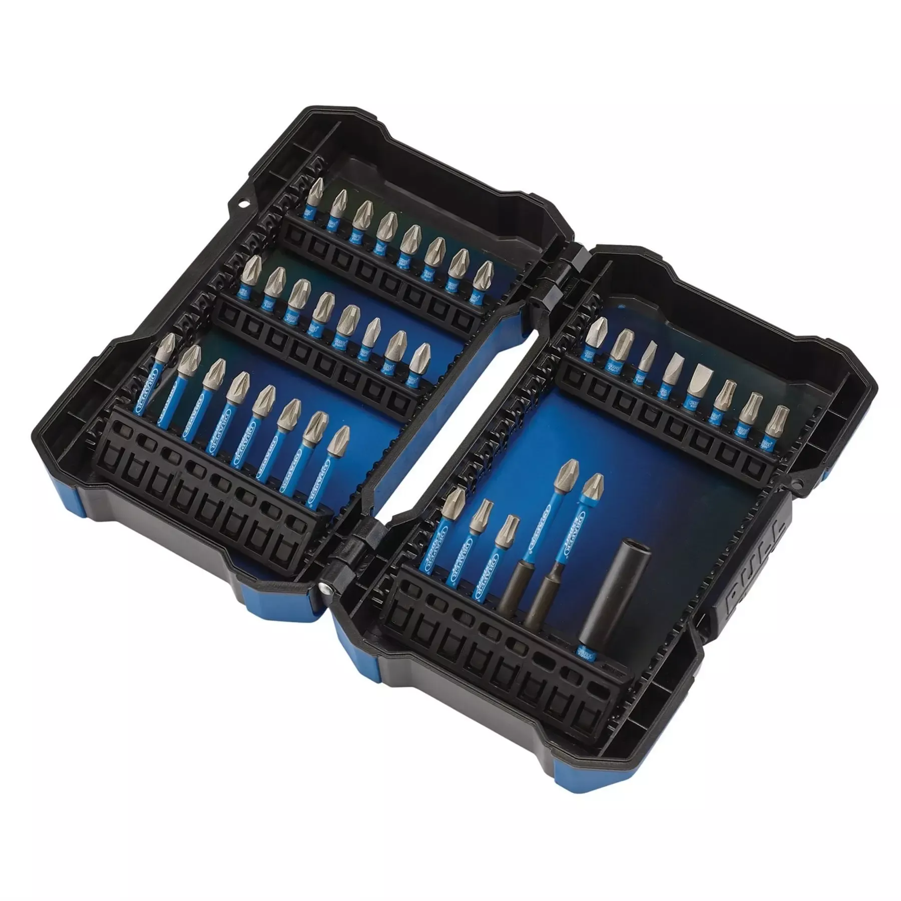 Draper Expert Impact Screwdriver Bit Set 1/4" Hex (38 Piece) 04929