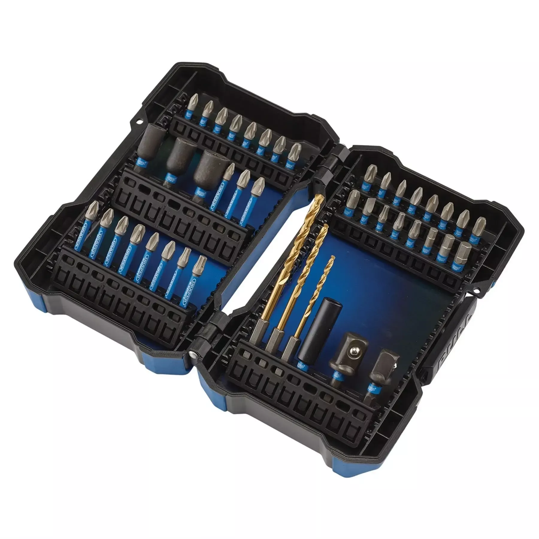 Draper Expert Impact Screwdriver Bit Set 1/4" Hex (44 Piece) 04931