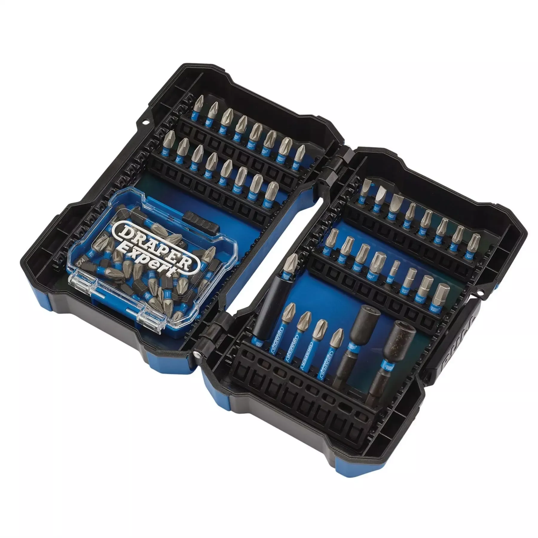 Draper Expert Impact Screwdriver Bit Set 1/4" Hex (65 Piece) 04932