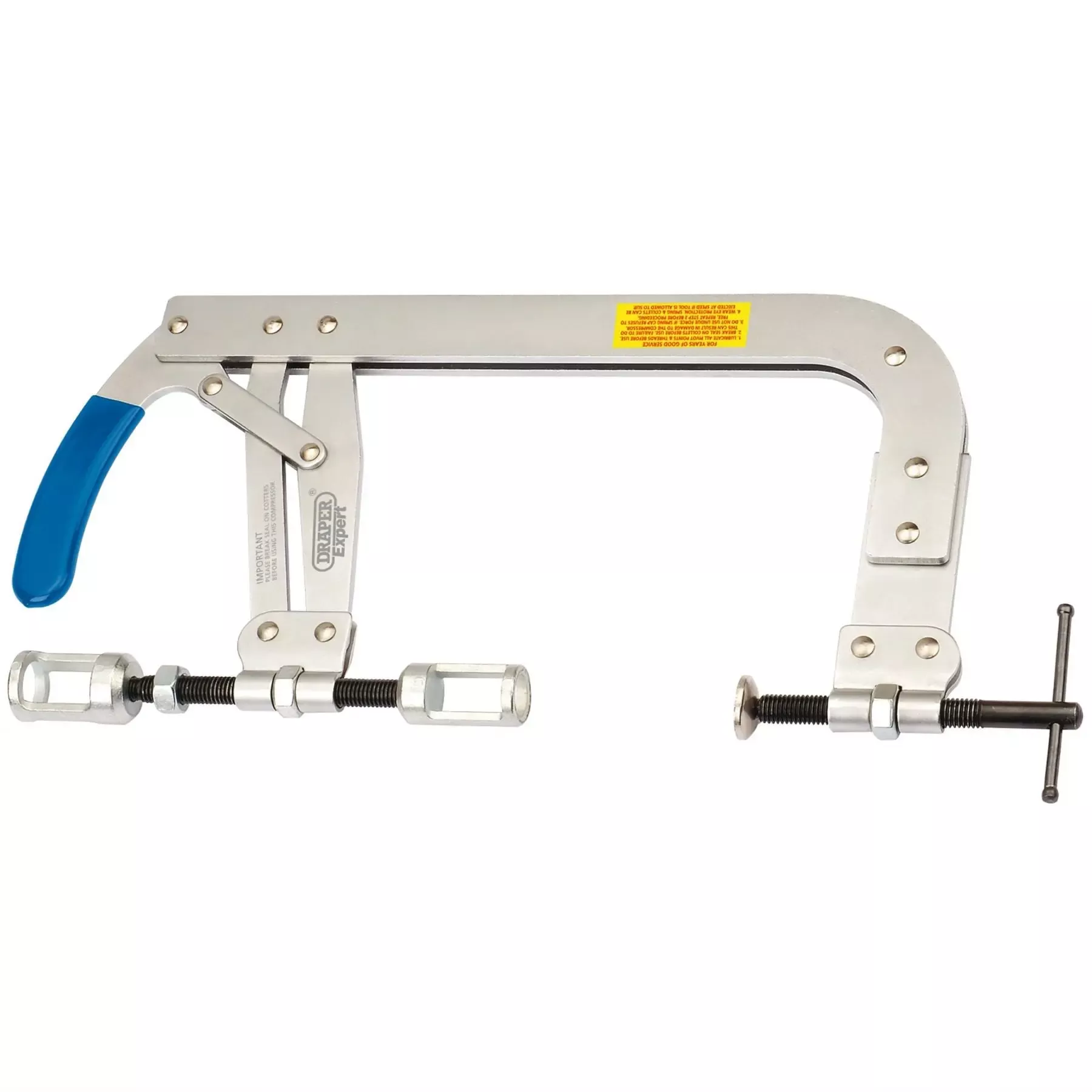 Draper Expert Valve Heavy Duty Spring Compressor 35 - 142mm Capacity 02325