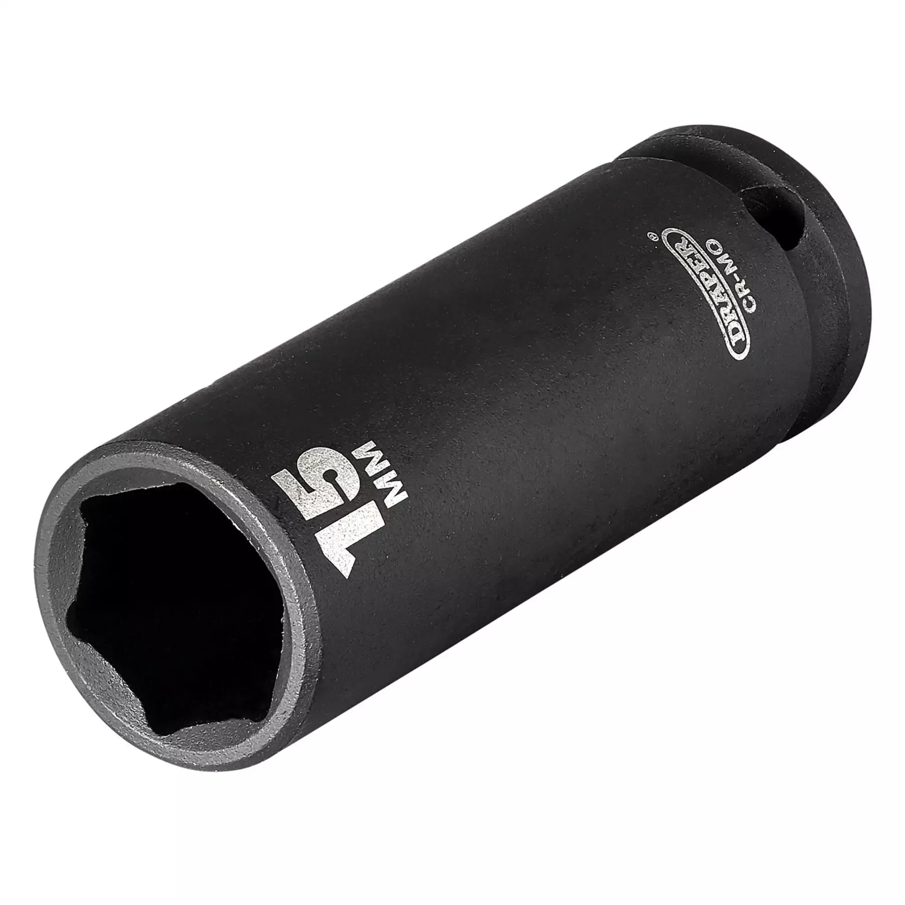 Draper HI-TORQ 6 Point Deep Impact Socket 3/8" Sq. Dr. 15mm 06888