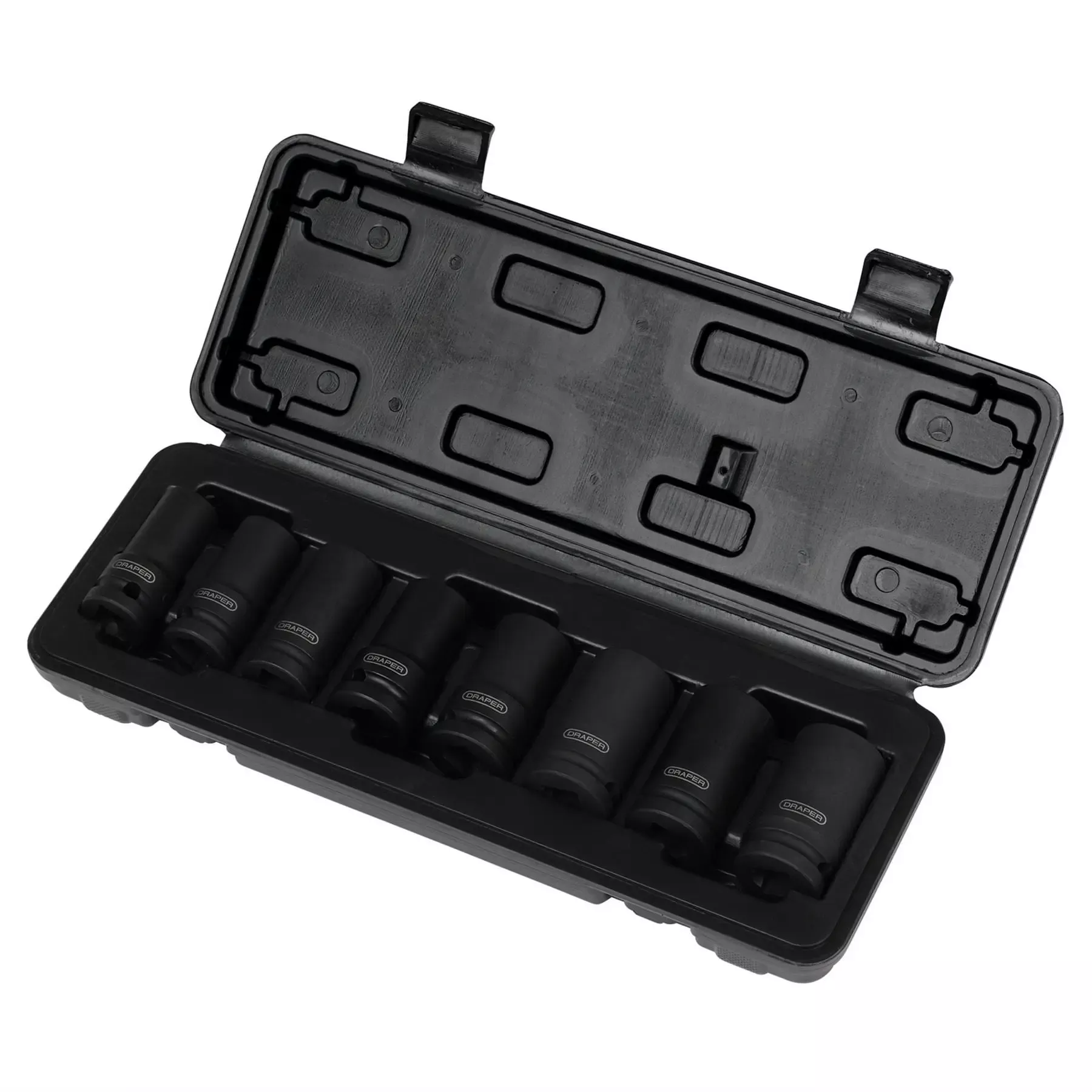 Draper Locking Wheel Nut Removal Set 1/2" Sq. Dr. (8 Piece) 02746